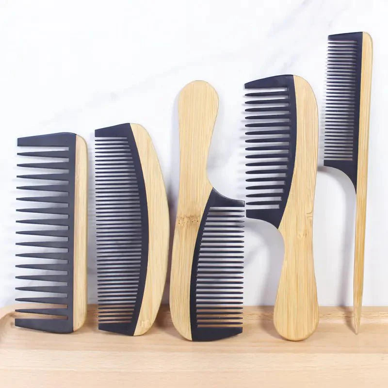 Bamboo Hair Comb - Anti-Static, Eco-Friendly & Stylish