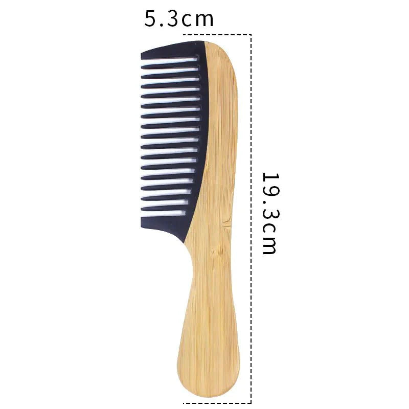 Bamboo Hair Comb - Anti-Static, Eco-Friendly & Stylish