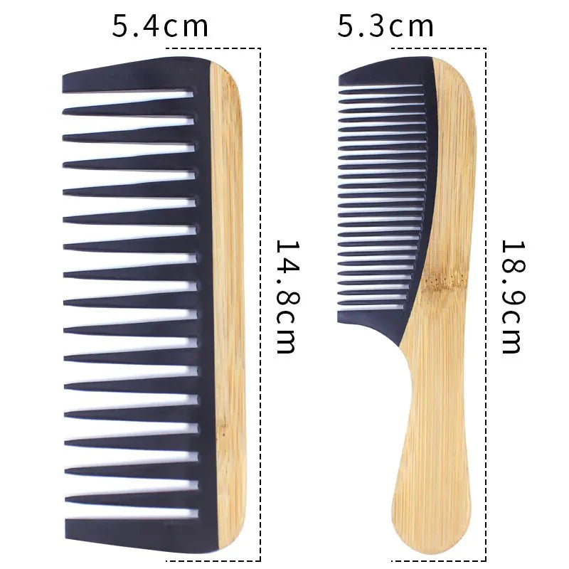 Bamboo Hair Comb - Anti-Static, Eco-Friendly & Stylish