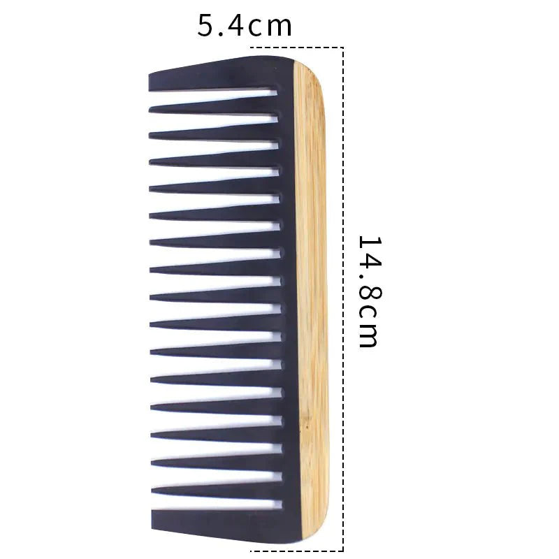 Bamboo Hair Comb - Anti-Static, Eco-Friendly & Stylish