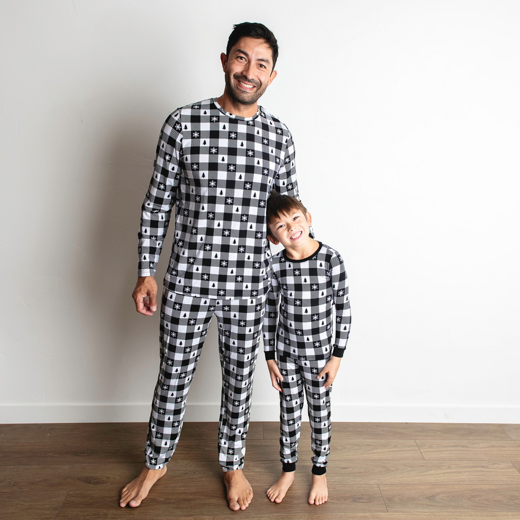 Crew Neck Bamboo Christmas Pajamas
