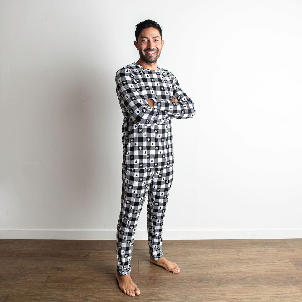 Crew Neck Bamboo Christmas Pajamas